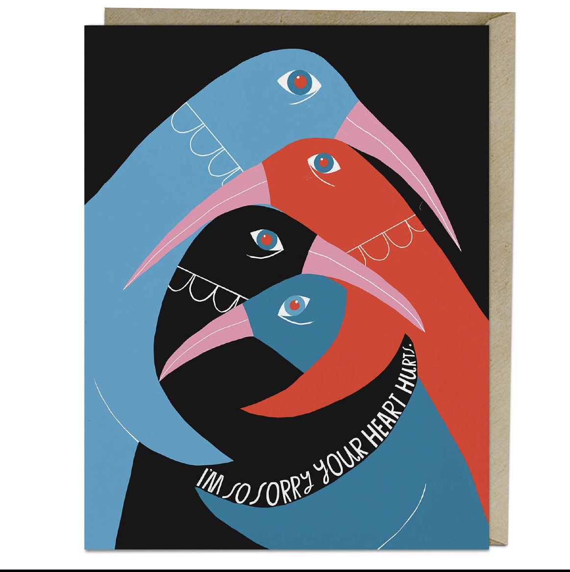 Heart Hurts Empathy Card