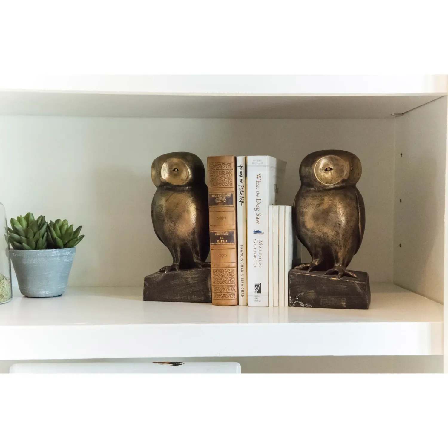 Owl Bookends, Set of 2