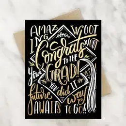 Congrats Grad! graduation card