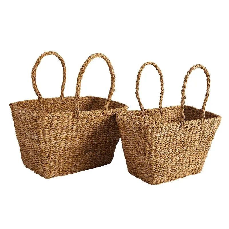 Rectangle Seagrass Bag - S