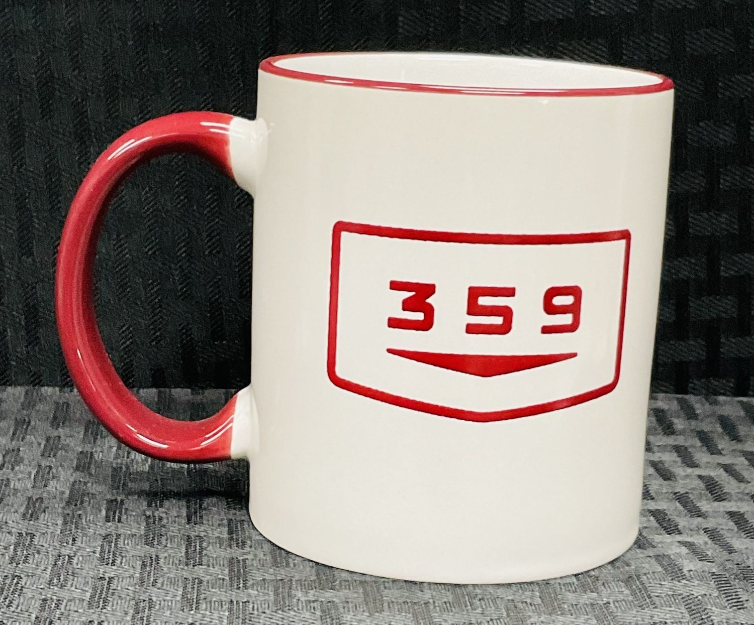 Brockway Badge Number 359 Mug 001947
