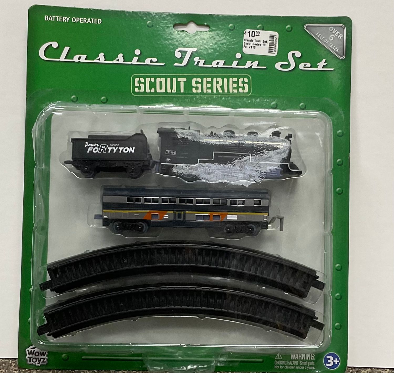 Classic Train Set, Scout Series 10 Pc. 002110