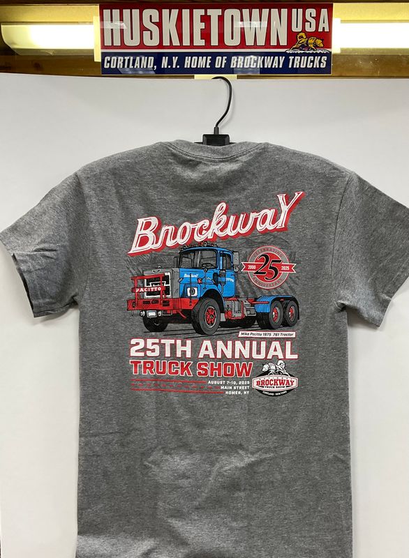 2025 Show Shirt Youth Small Graphite 002174