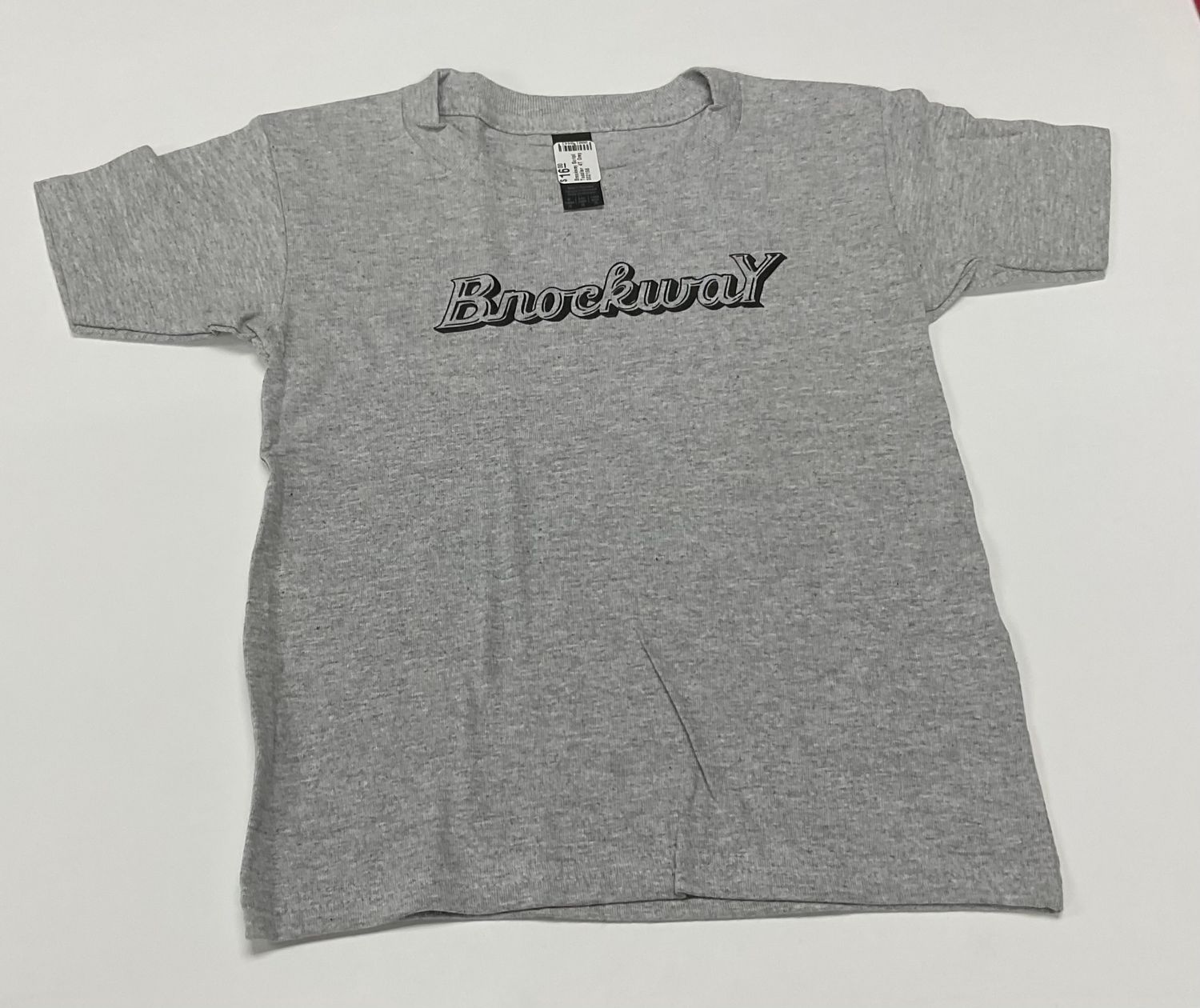 Brockway Script Toddler  6T Grey T Shirt 002198