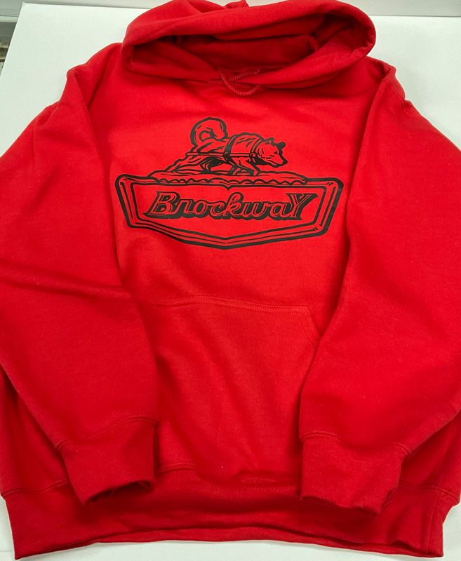 Huskie Medium Hoodie Red 001588