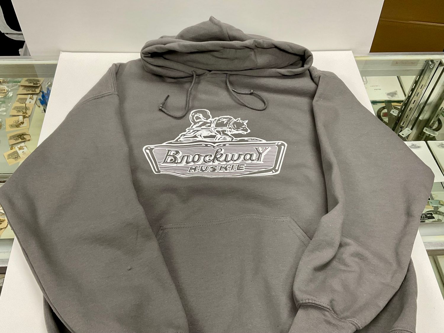 Huskie Hoodie Medium Charcoal 001845