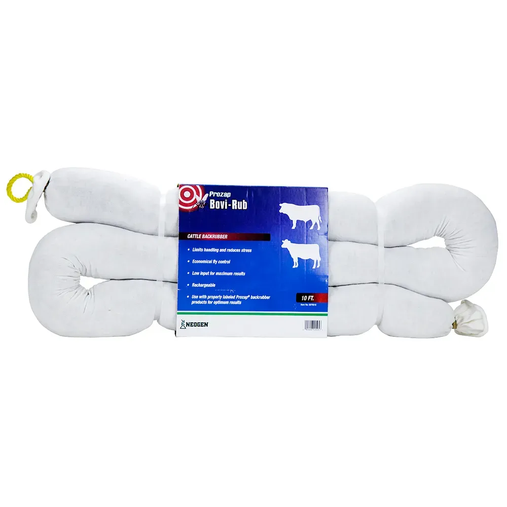 Prozap Bovi-Rub Cattle Backrubber, Size: 10'