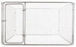Galvanized Dog Kennel Kit