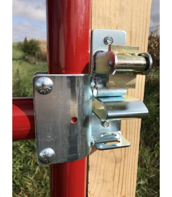 Sure-Latch Lockable One-Way Latch and Pin