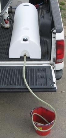 Half-Moon Lay Down Water Caddy