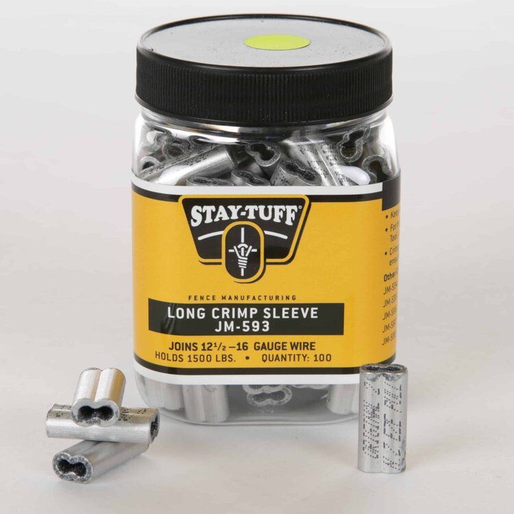 STAY-TUFF 12.5 GA. Long Crimp Sleeve