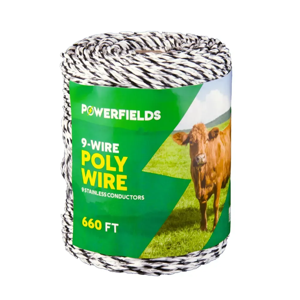 Powerfields 9- Wire Poly Wire 660'