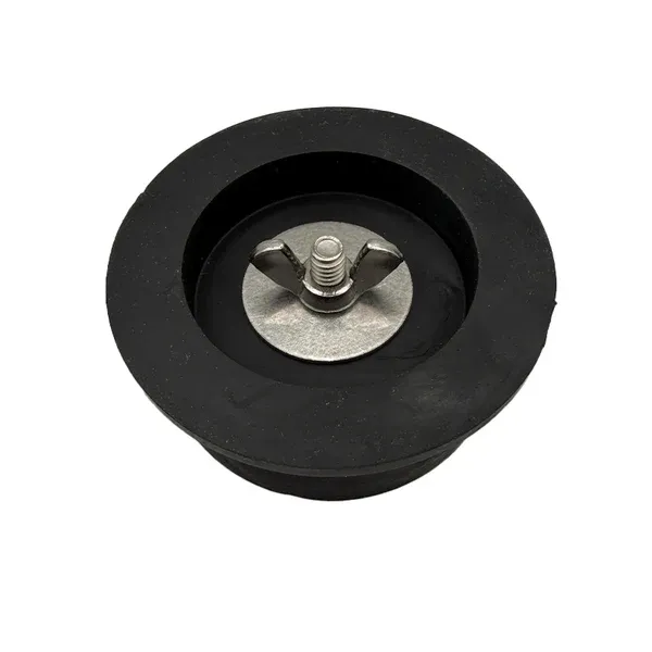 3" Rubber Drain Plug w/ Bolt