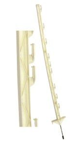 Step In Plastic DOUBLEFOOT Post ADJUST FOR 10 PACK