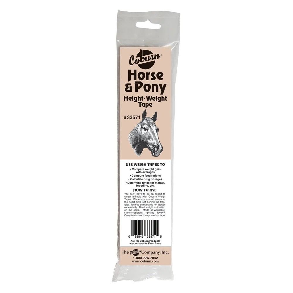 Horse &amp; Pony Weight Tape