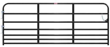 7-Bar Bull Gate - Black