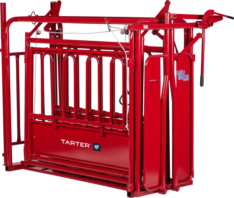CattleMaster Series 3 Squeeze Chute w/ Manual Headgate