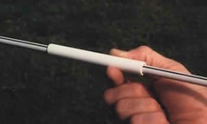 4" Hotcote Tubing White