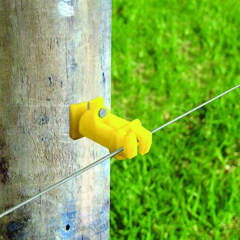2" Wood Post Slant Nail Insulator