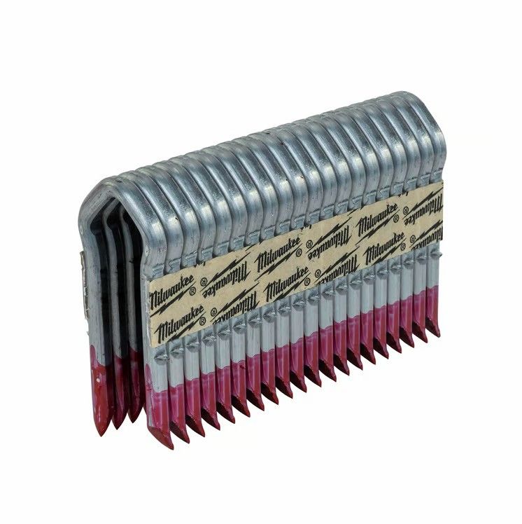 Milwaukee 1.75" Galvanized Staples 9 Gauge - 1-3/4"