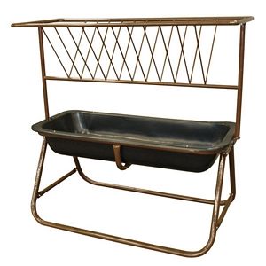 Priefert Horse Feeder w/ Hay Rack
