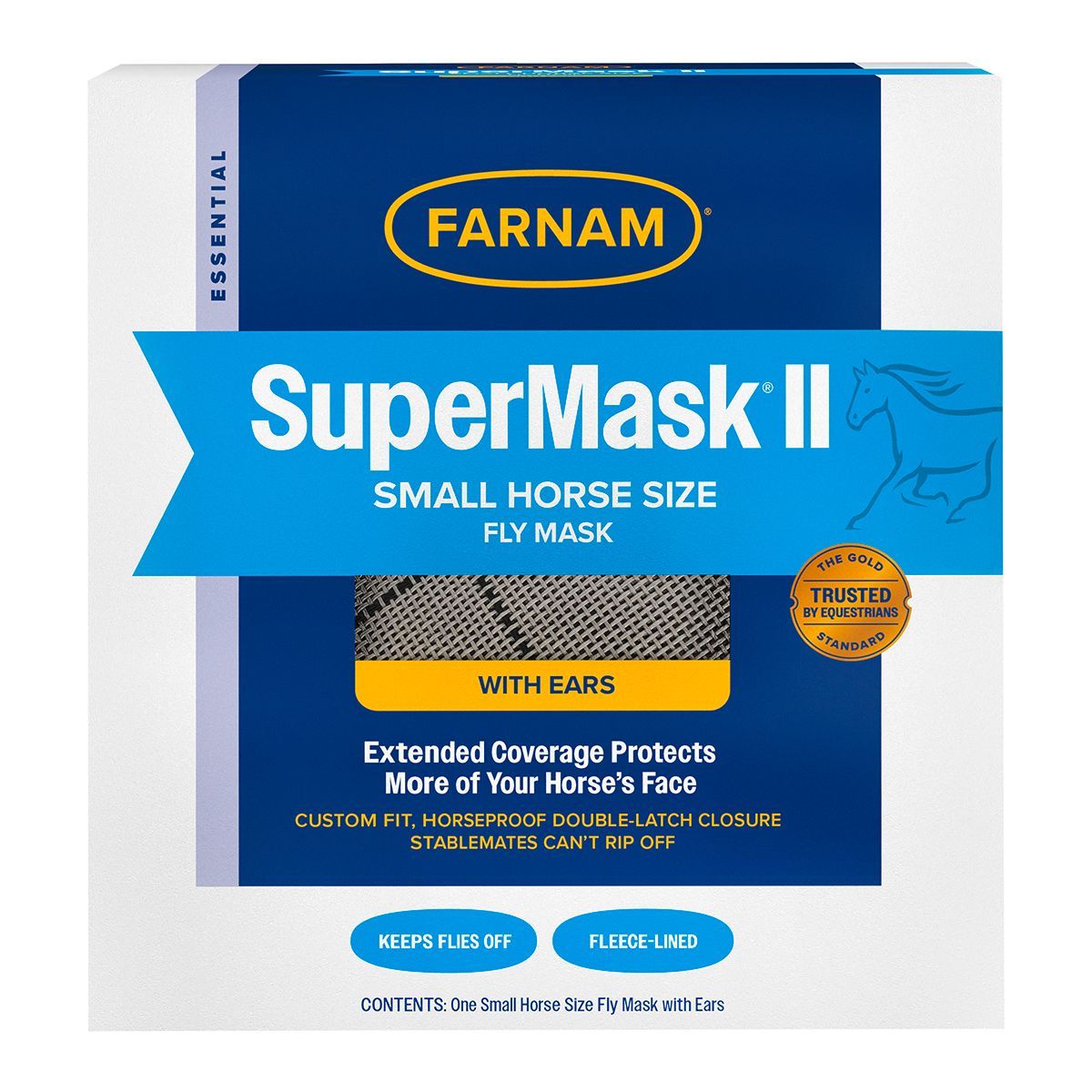 SuperMask II with Ears - Asst Colors, Size: Small Horse