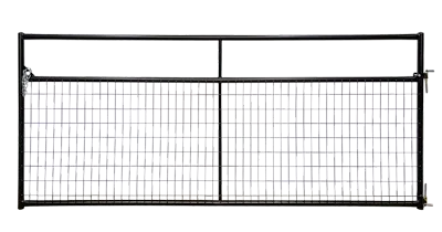 Priefert Black Wire Filled Gate