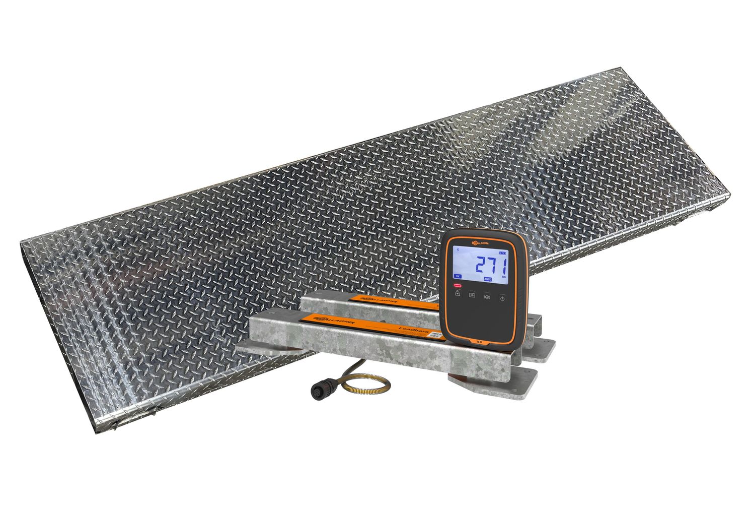 W-0 Scale Package (Head, Load Bars, Flat Platform) - NEW