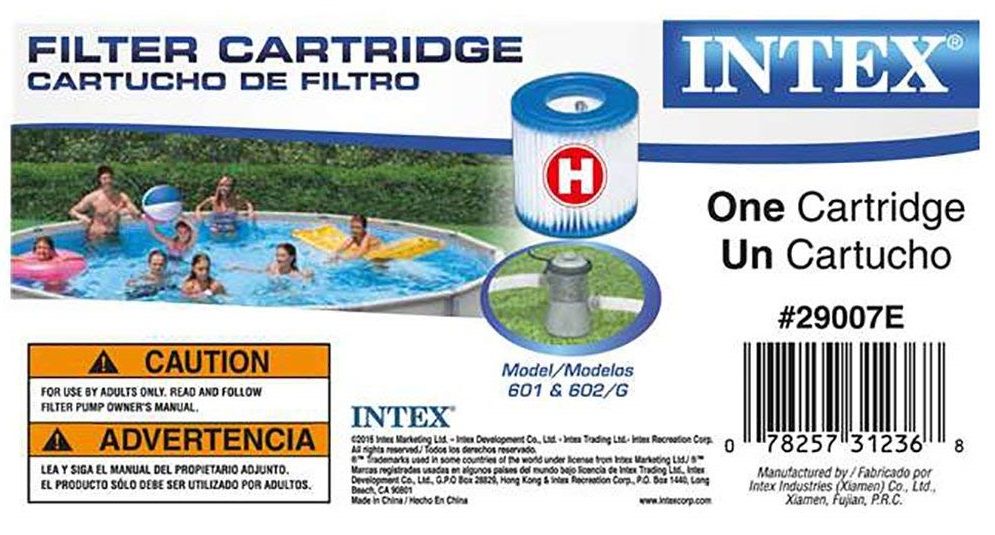 CARTRIDGE INTEX FILTER H