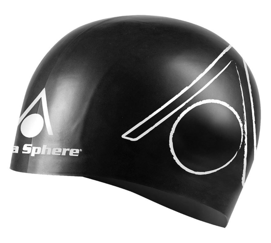 SWIM CAP SILICONE BLACK