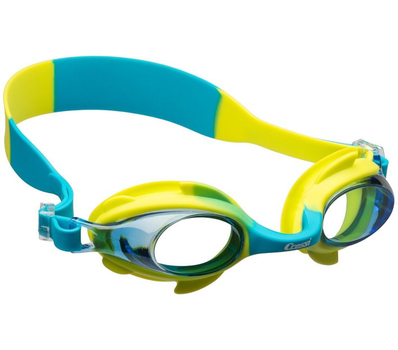GOGGLE SEAHORSE GREEN/AZURE CHILD