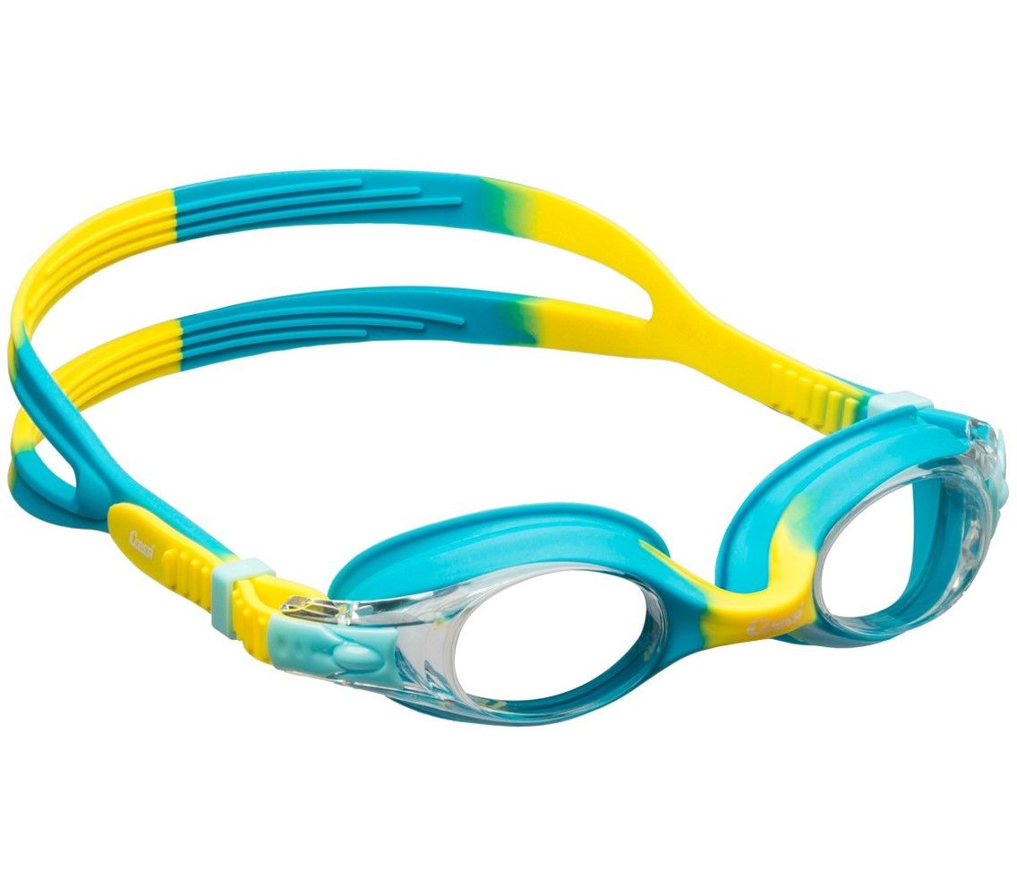 GOGGLE DOLPHIN 2.0  AZURE/YELLOW CHILD