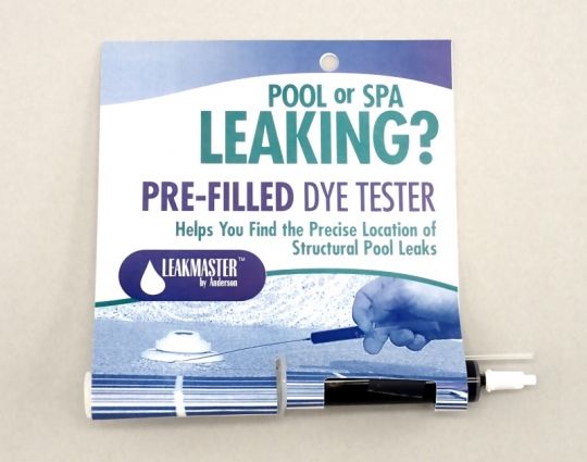 DYE PEN POOL LEAK