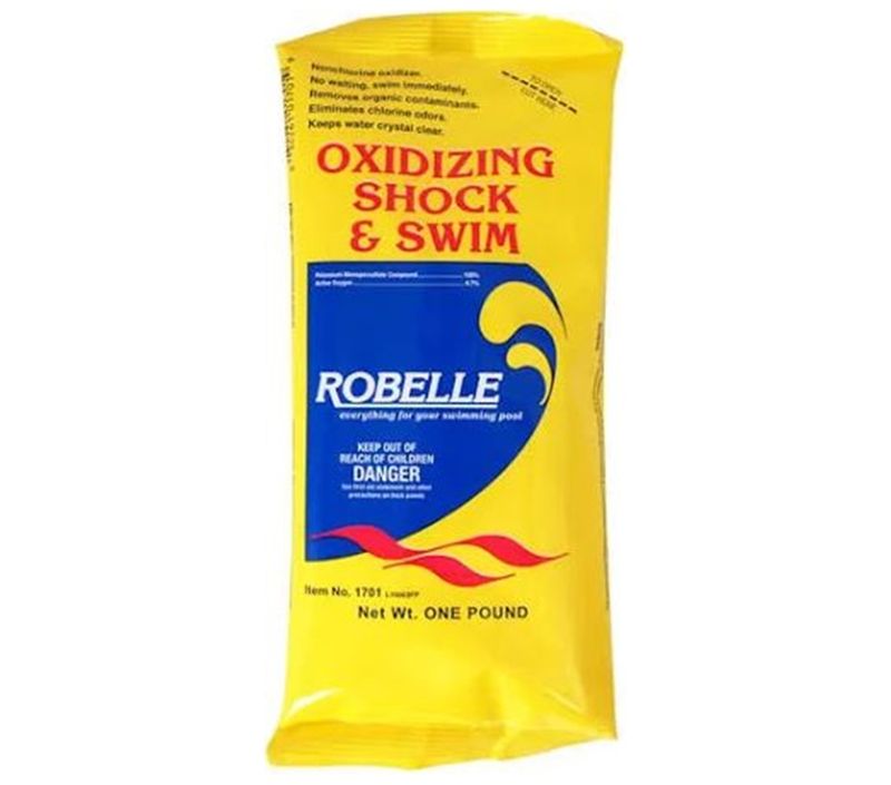 NONCHLORINE OXIDIZING SHOCK &amp; SWIM 1LB