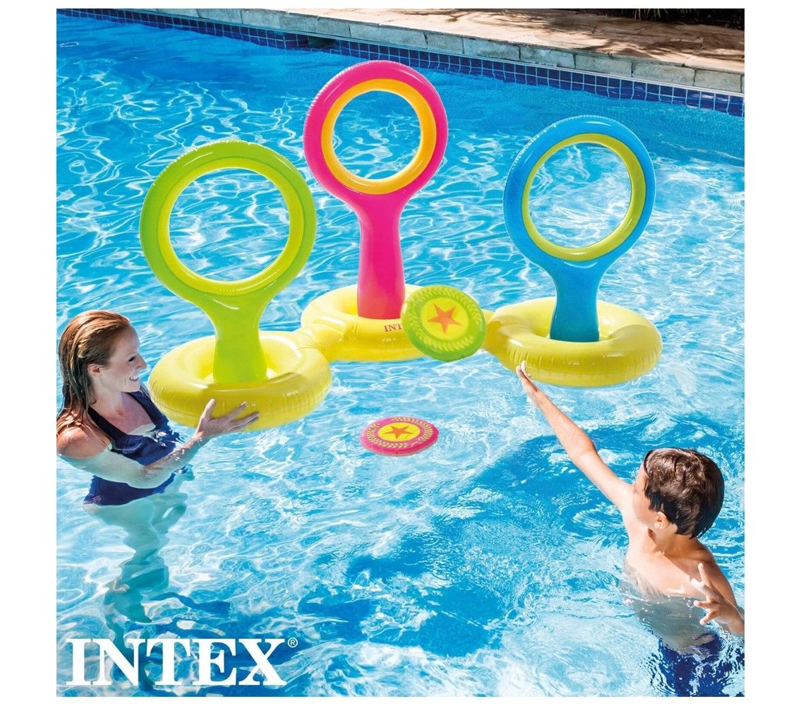 INF FLYING DISC TOSS GAME