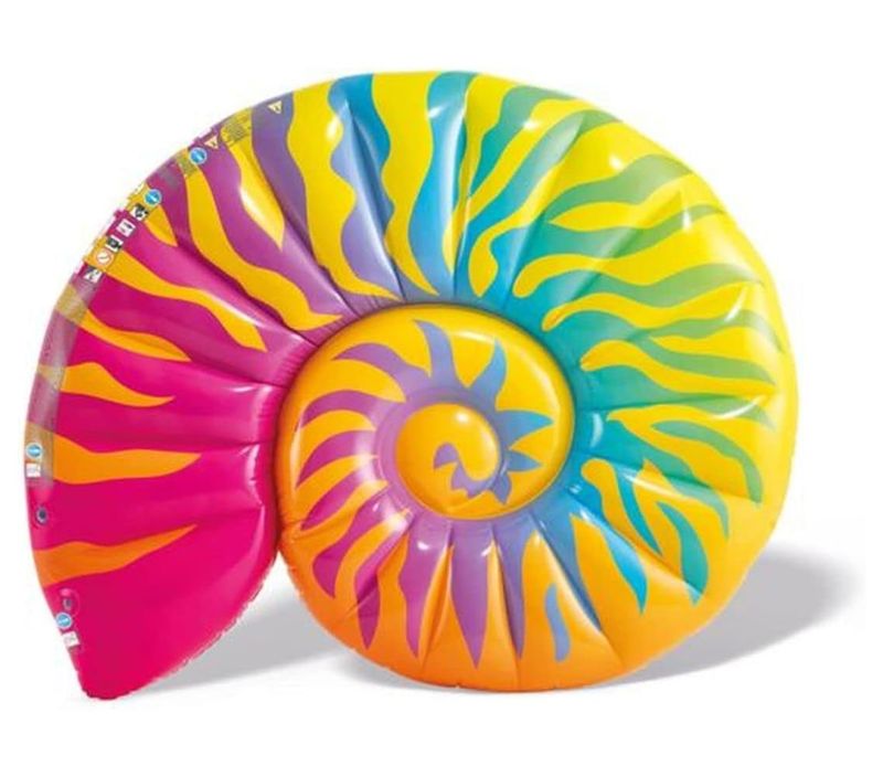 INF RAINBOW SEASHELL FLOAT 69IN