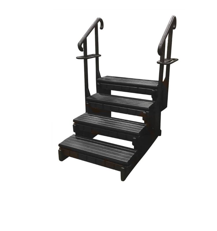 STEP SPA 4 TREAD WITH RAIL