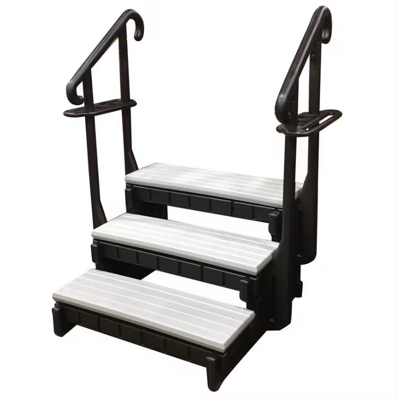 STEP SPA 3 TREAD W HANDRAIL