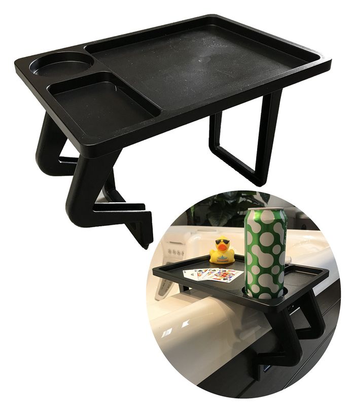 SPA TRAY BLACK