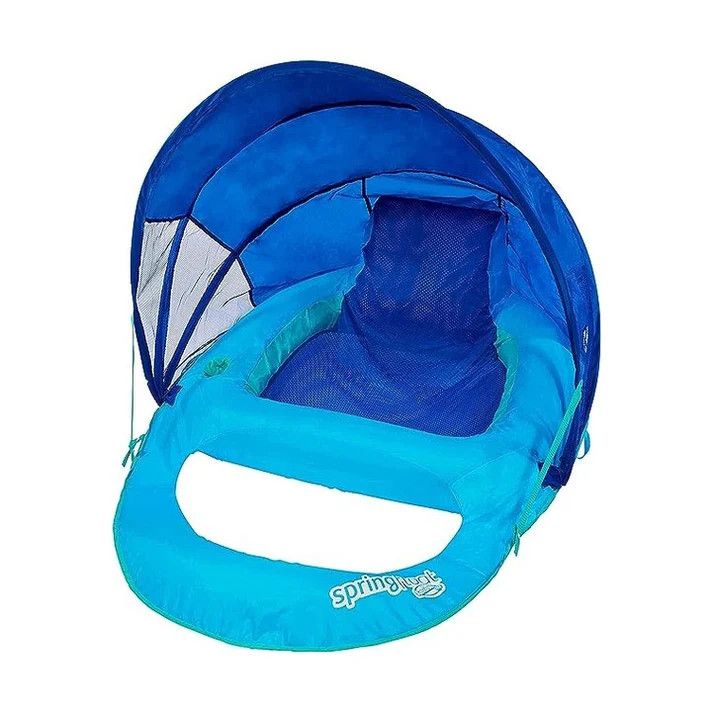 SPRING FLOAT CANOPY RECLINER LOUNGE