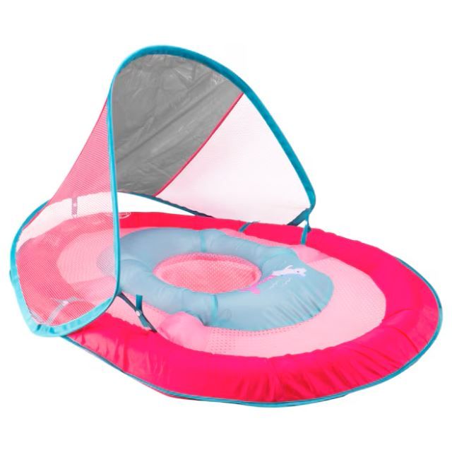 SPRING FLOAT BABY SEAT w CANOPY 9-24MO