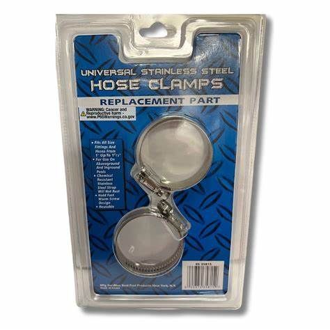 CLAMP S/S PK2