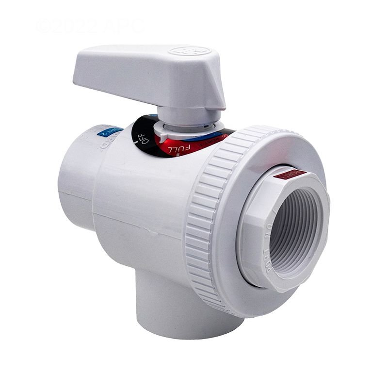 BALL VALVE 4 WAY 1.5IN FPT