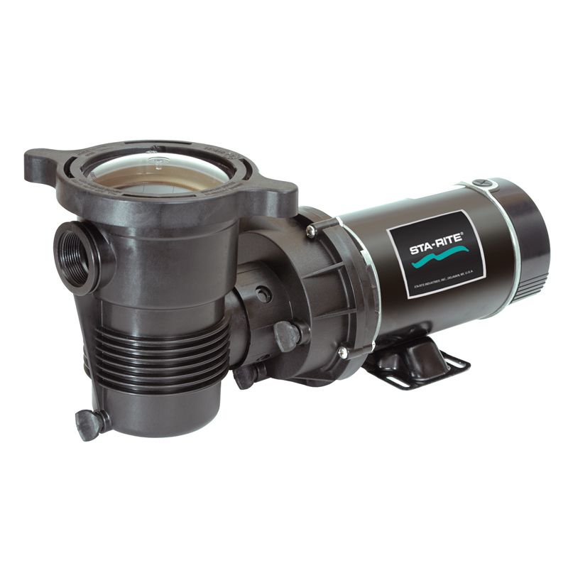 PUMP OPTIFLO 1HP HORIZONTAL DISCHARGE; 3FT TWIST LOCK CORD