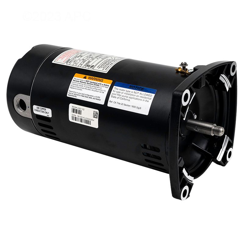 MOTOR ONLY  REPLACEMENT PENTAIR 1HP SQFL