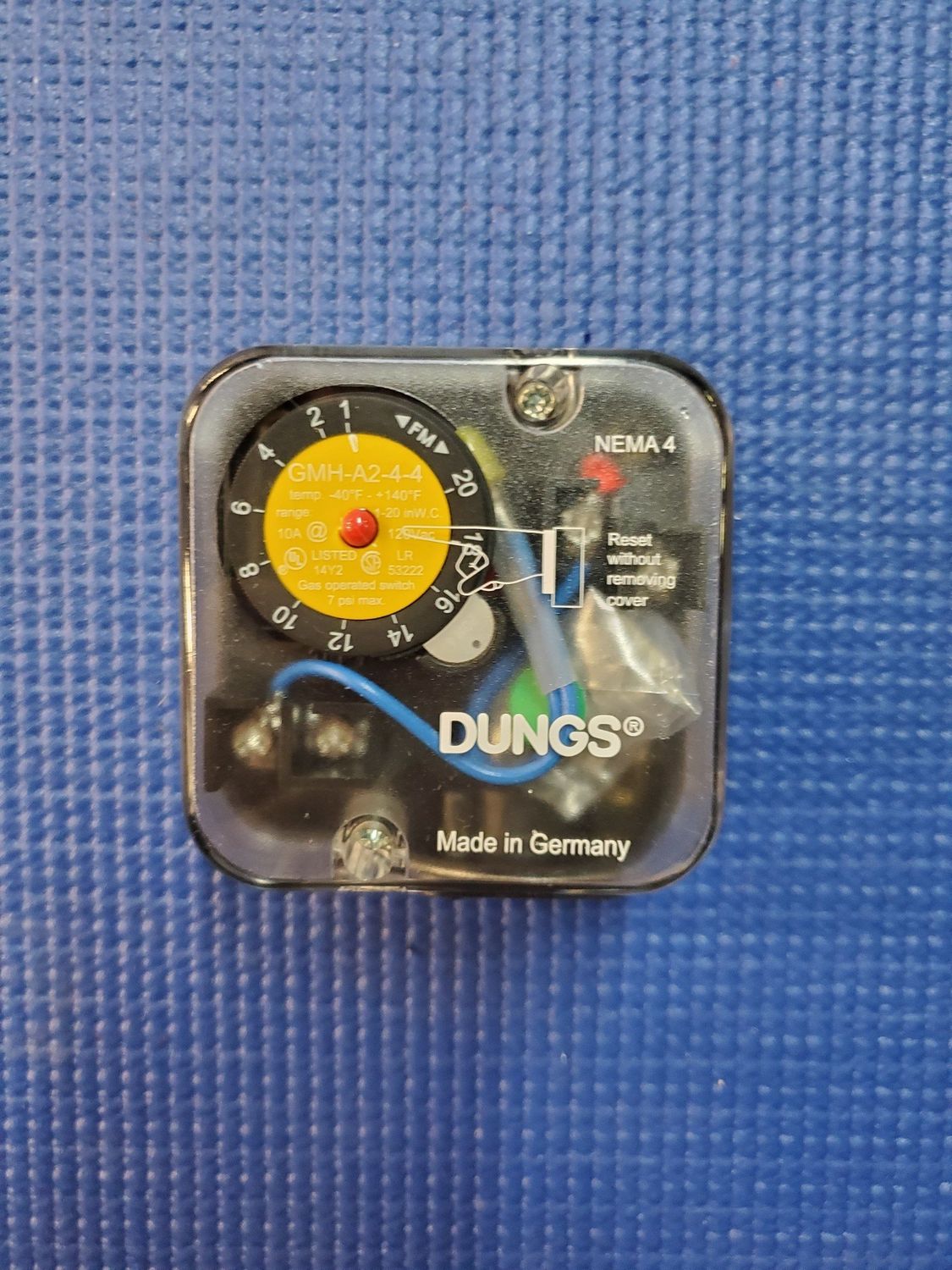 FlexCore/Futera Fusion XLF/XLF High Gas Pressure Switch