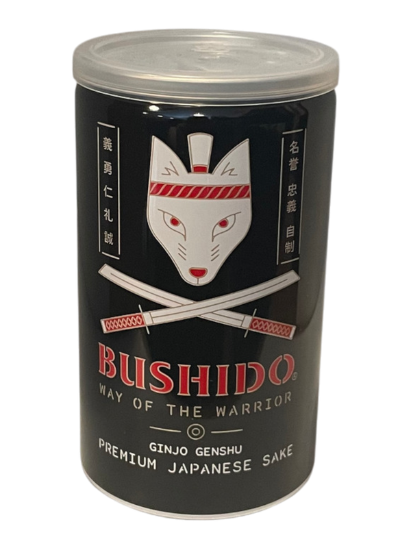 Bushido Way of the Warrior Genshu Sake Can