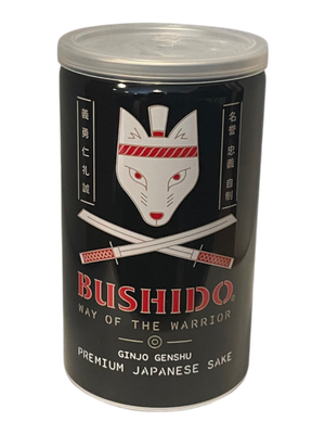 Bushido Way of the Warrior Genshu Sake Can