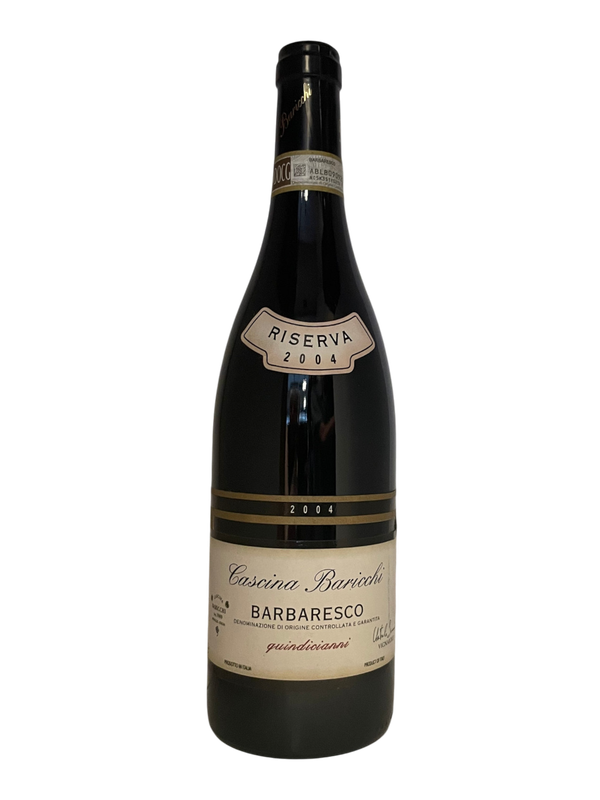 Cascina Baricchi, Barbaresco Riserva Quindicianni 2004