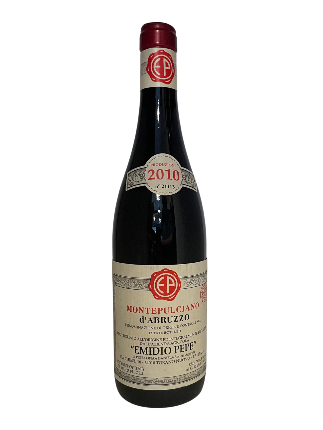 Emidio Pepe, Montepulciano d'Abruzzo 2010
